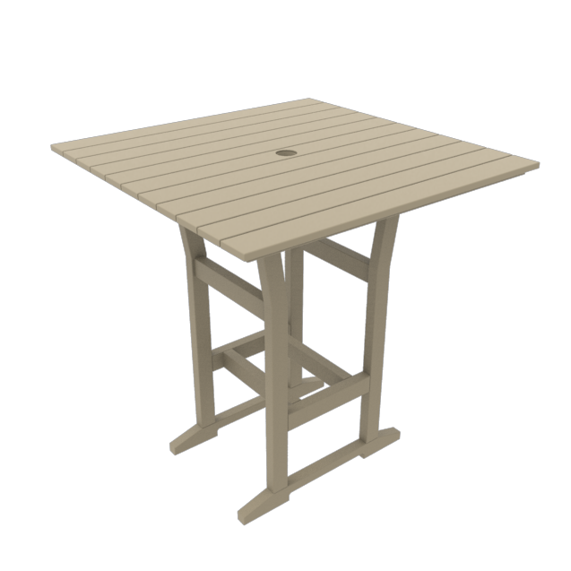 COASTLINE Café Square Bar Table