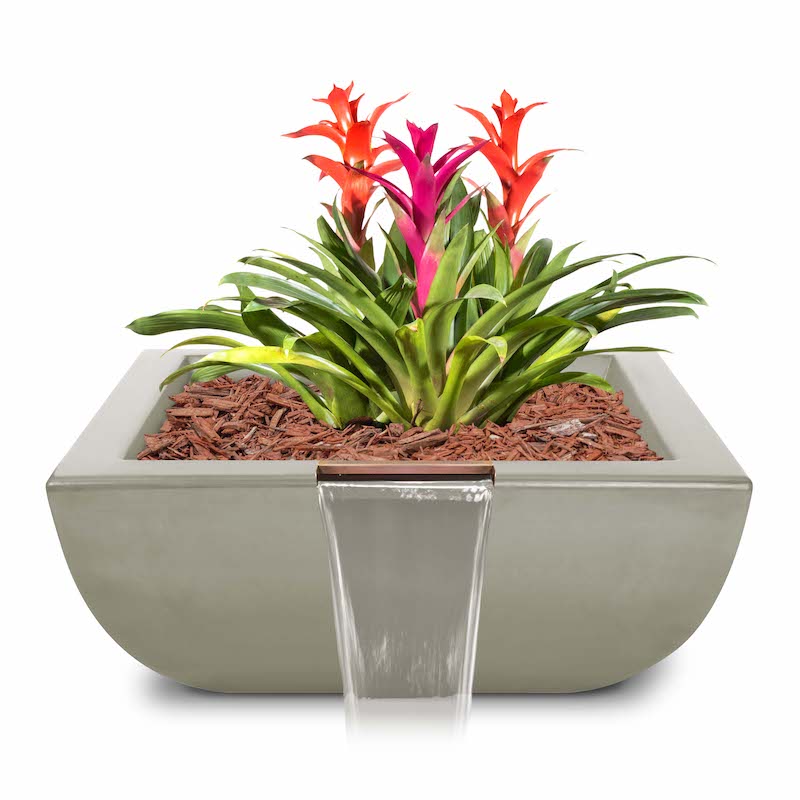 AVALON PLANTER AND WATER BOWL