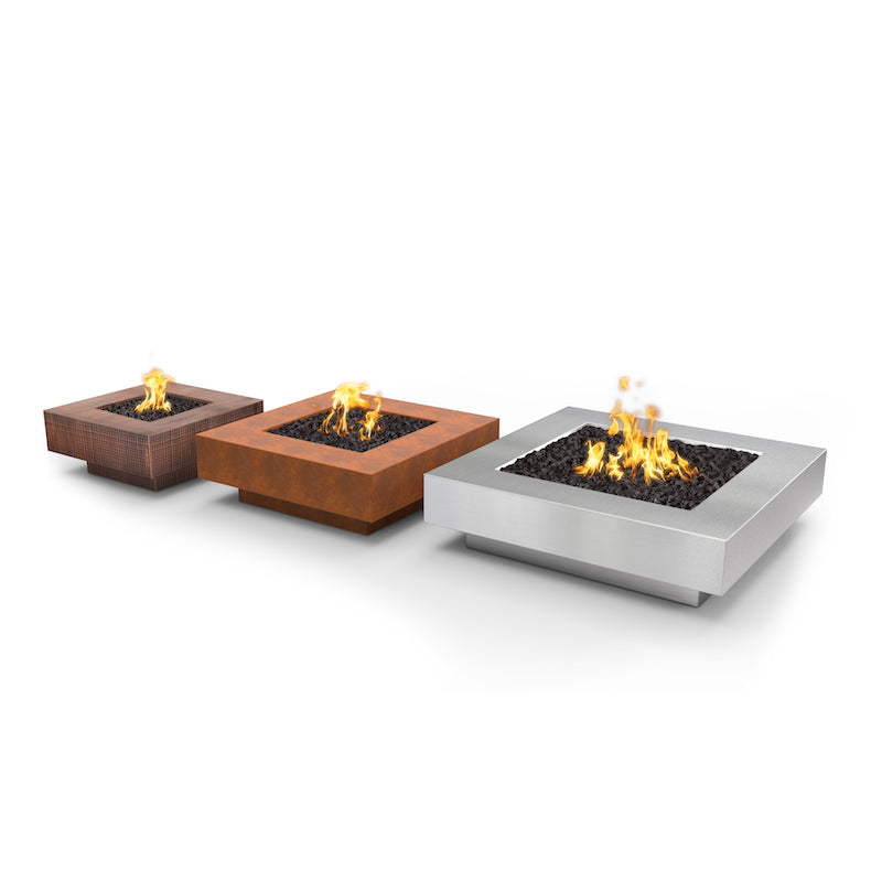 CABO - Square Fire Pit - Metal Collection - Liquid Propane
