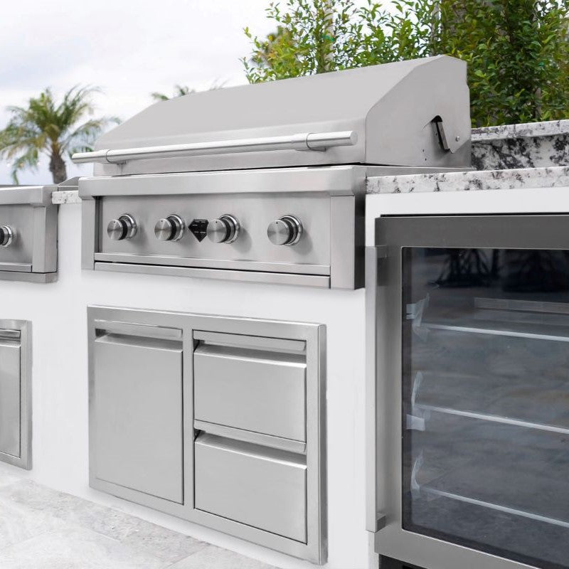 DIAMOND SERIES GRILL - Built In - Commercial Grade 304 Stainless Steel