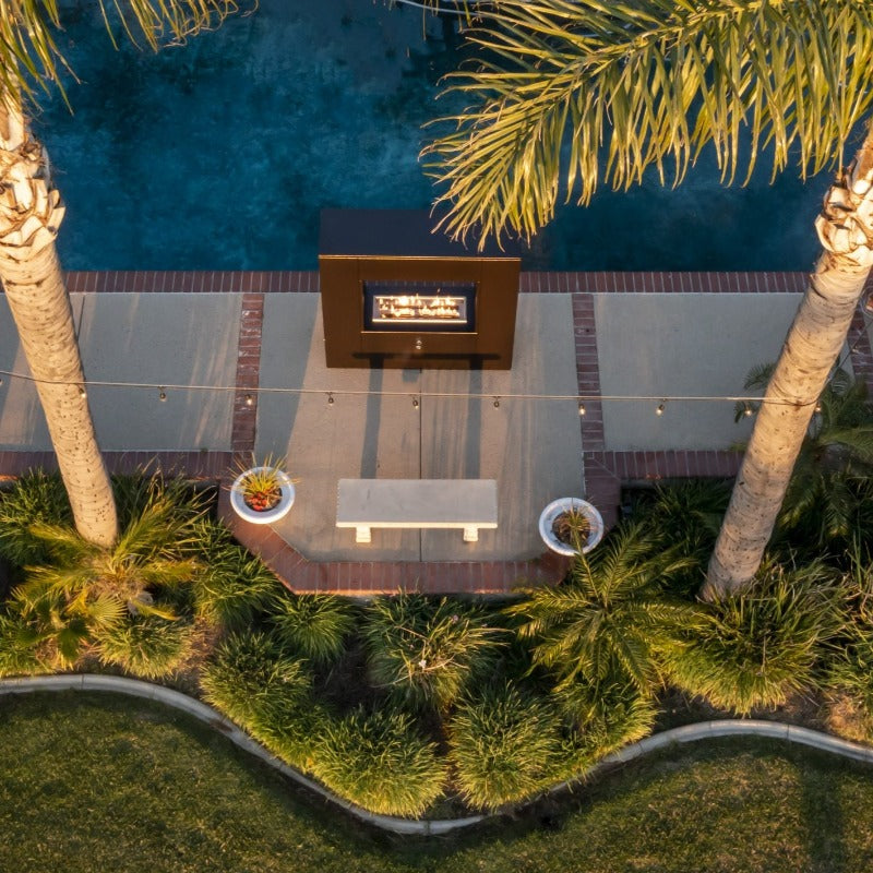 THE WILLIAMS FIREPLACE - Stainless Steel