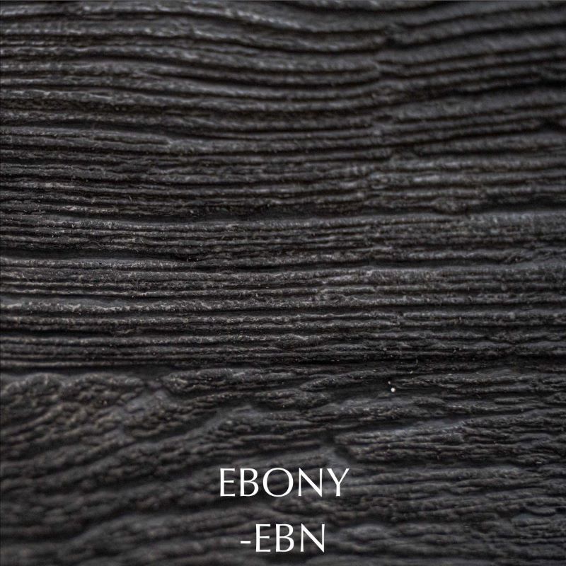 CORONADO Fire Pit - BLACK Wood Grain GFRC Concrete