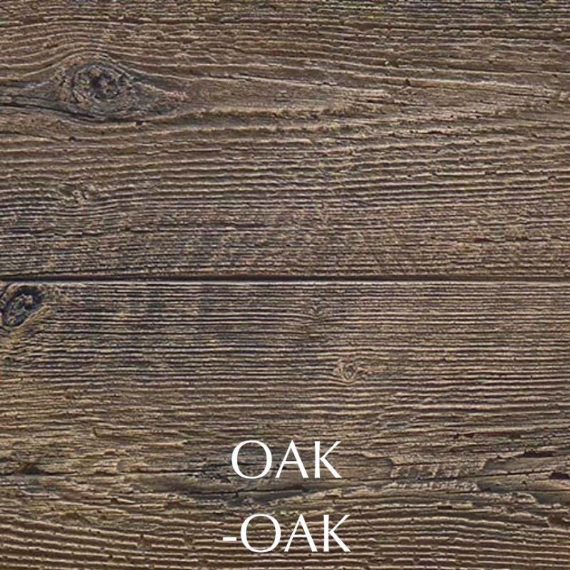 MAYA - Planter & Water Bowl - Wood Grain GFRC Concrete