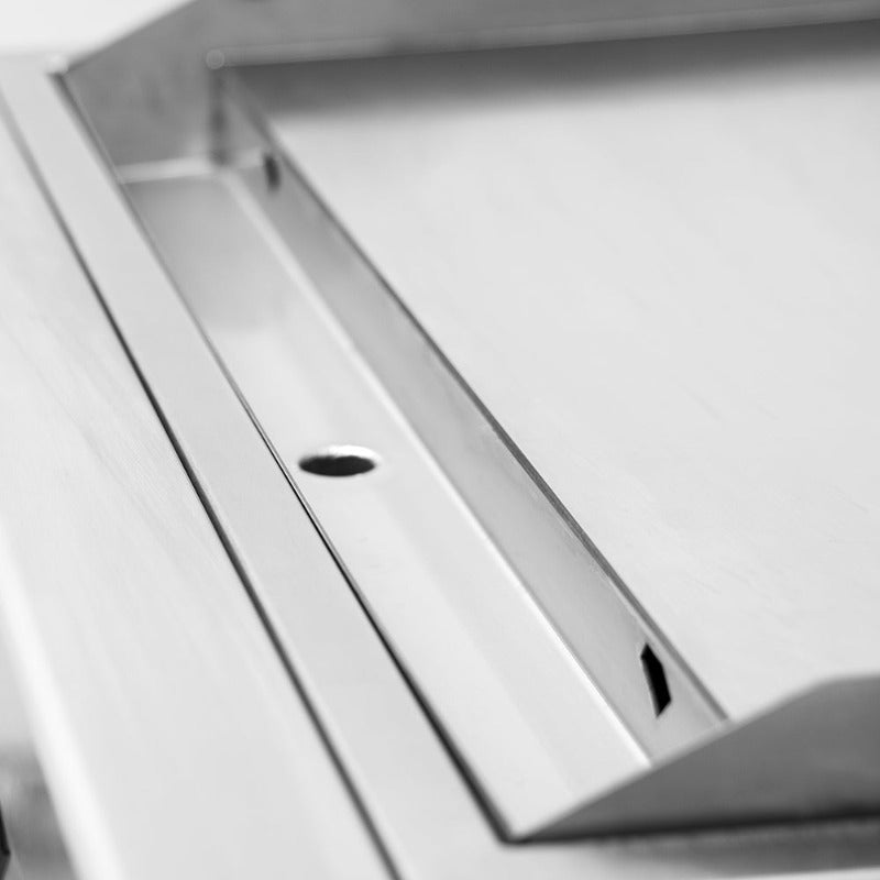 GRIDDLE - Built-In - Commercial Grade 304 Stainless Steel