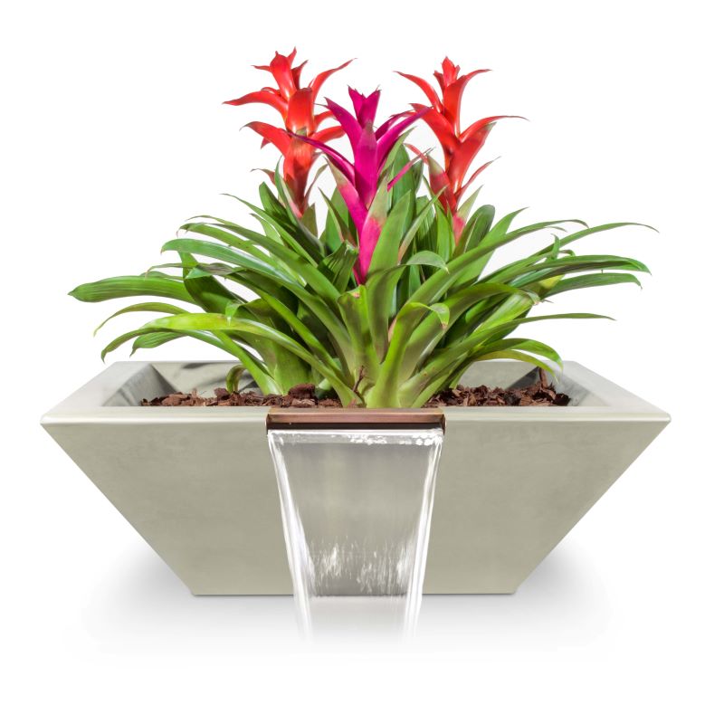 MAYA - Planter & Water Bowl - GFRC Concrete
