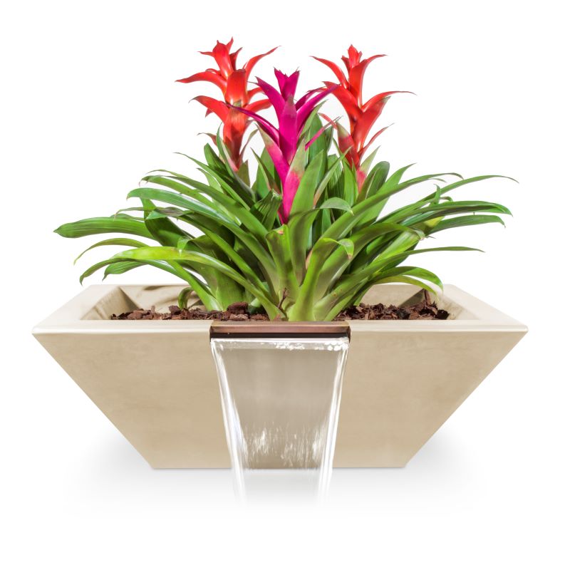 MAYA - Planter & Water Bowl - GFRC Concrete