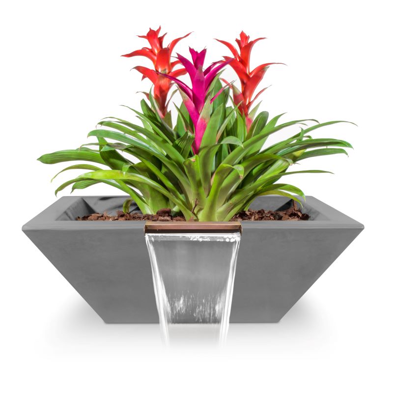 MAYA - Planter & Water Bowl - GFRC Concrete