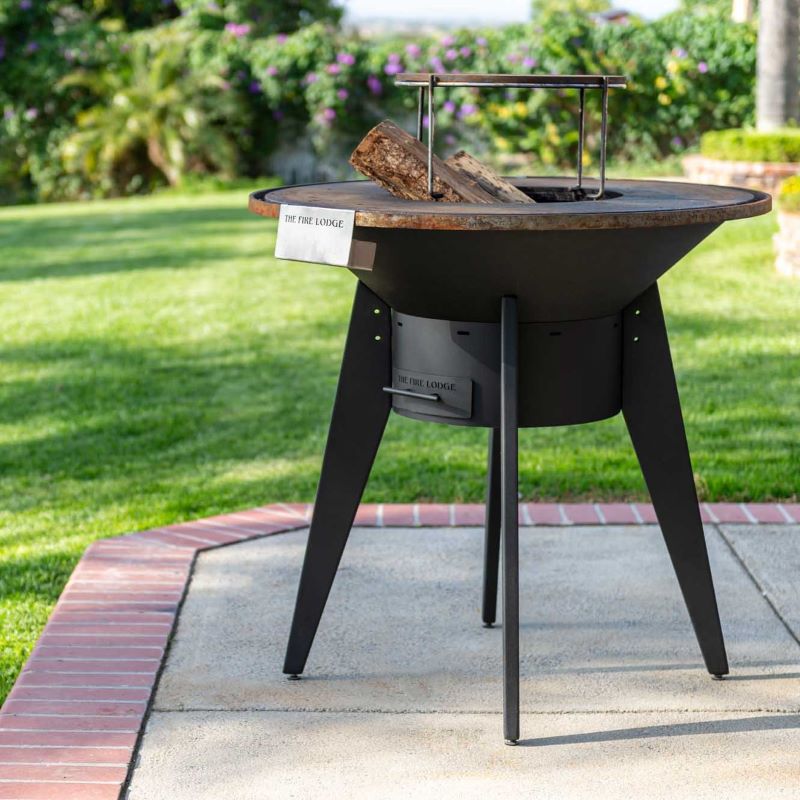 MOJAVE Wood Burning Cast-Iron Grill - Metal Collection