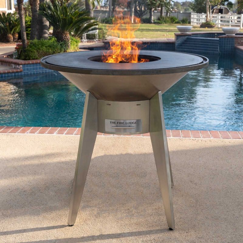 MOJAVE Wood Burning Cast-Iron Grill - Metal Collection