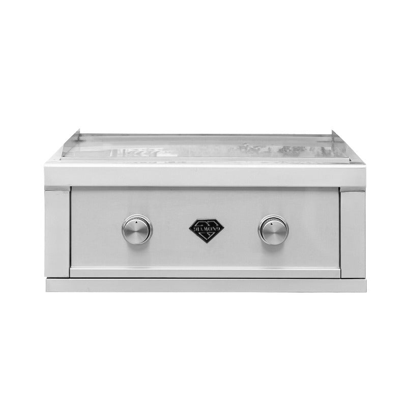 GRIDDLE - Built-In - Commercial Grade 304 Stainless Steel