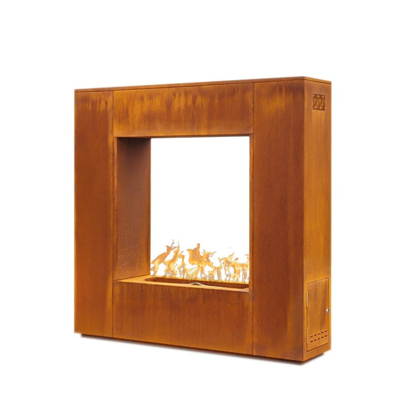 THE WILLIAMS FIREPLACE - Corten Steel