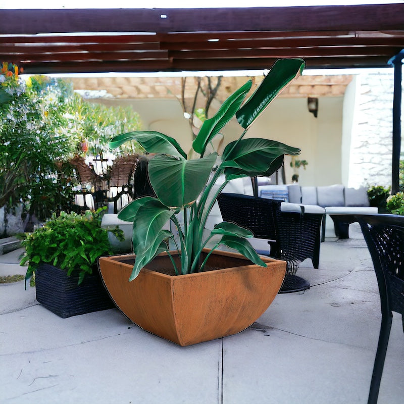 TUCSON - Square Planter - Corten Steel